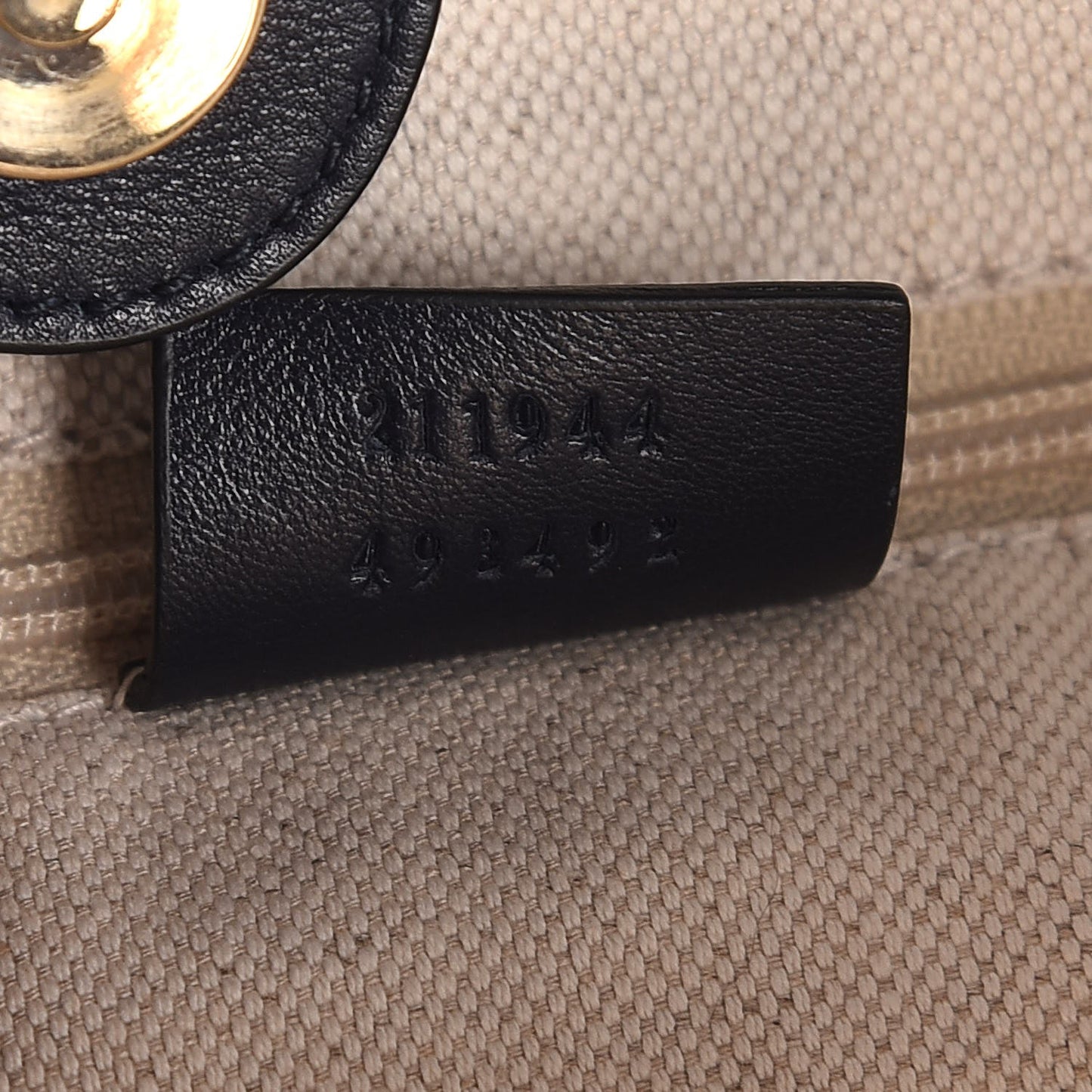Guccissima Signature Medium Sukey Tote Blue Sapphire