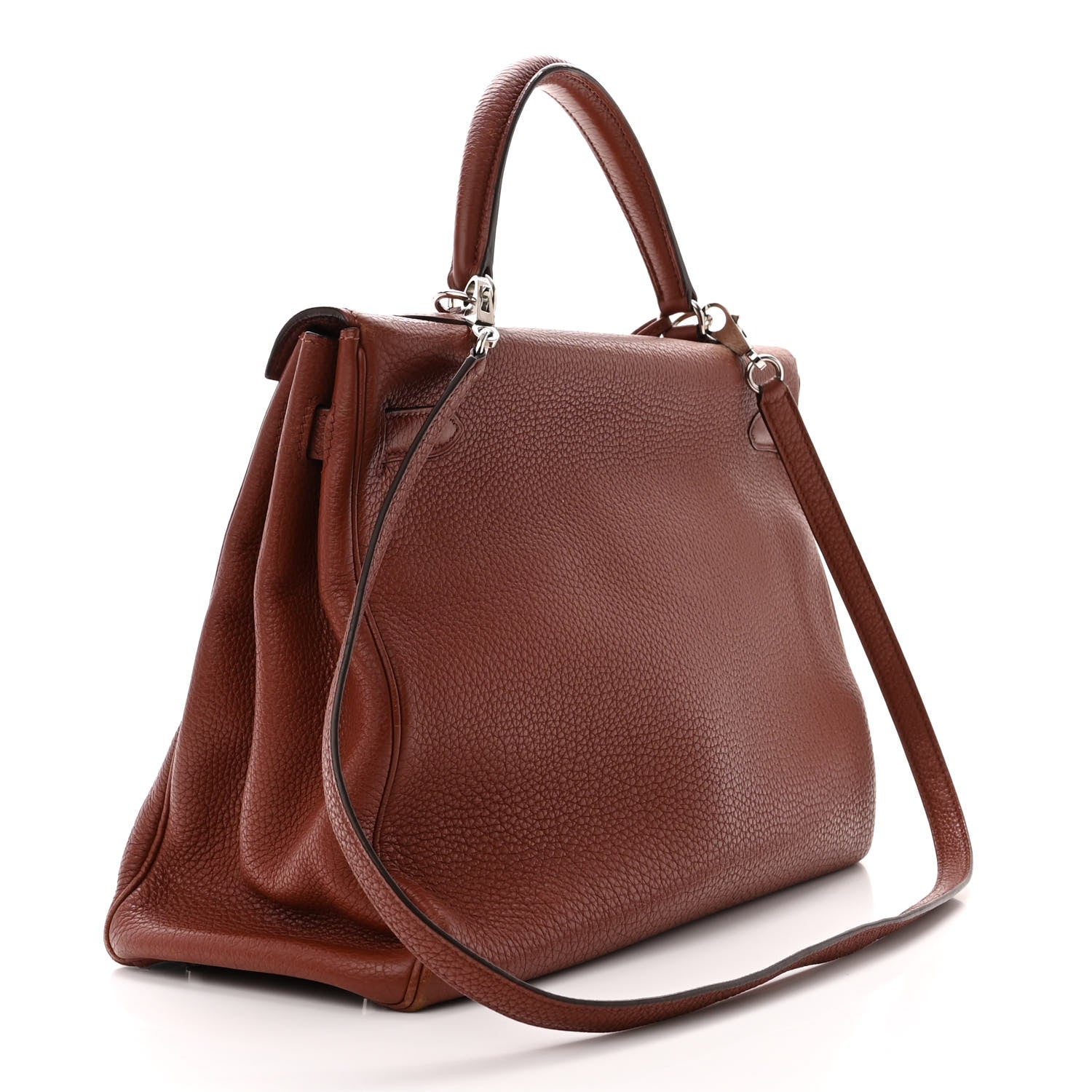 Hermes Togo Kelly Retourne 35 Brique 3 of 14