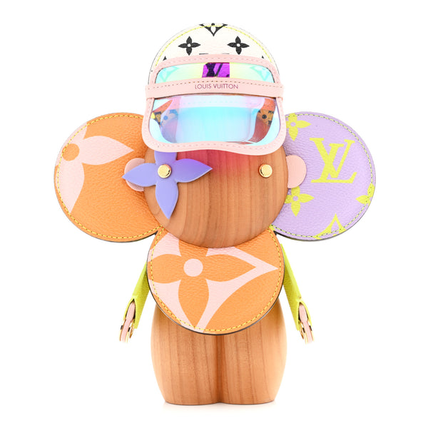 Louis Vuitton Wood Monogram Rubik's Cube Giant Vivienne Doll