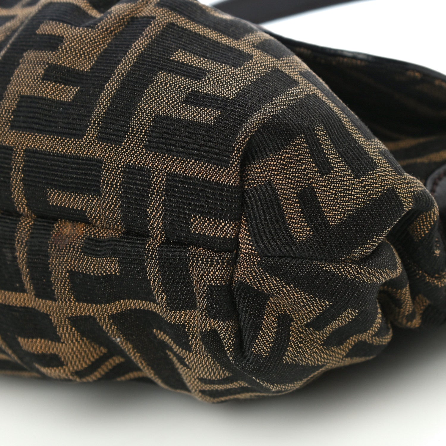 Fendi Zucca Small Chef Shoulder Bag Tobacco 9 of 12