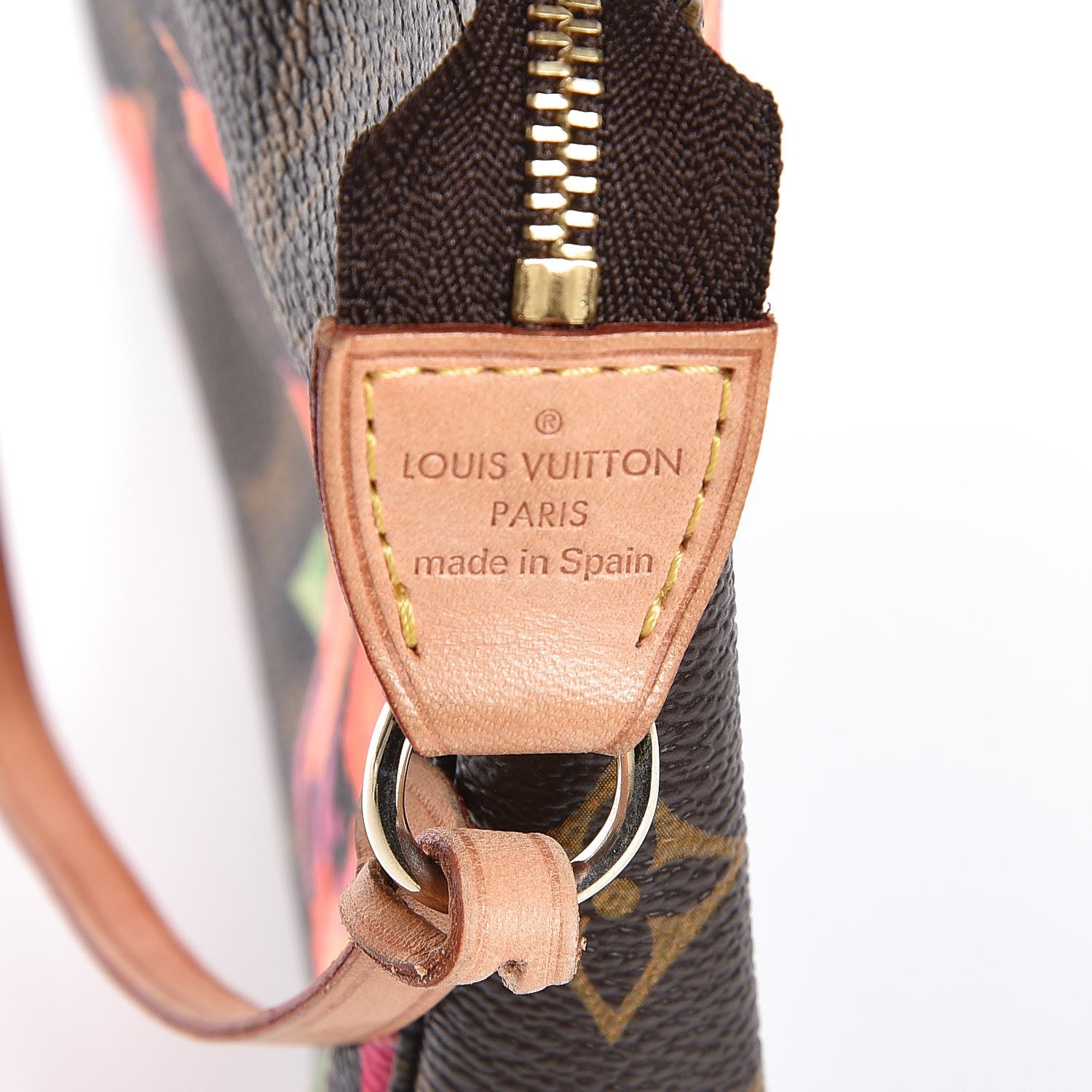 Louis Vuitton Monogram Roses Pochette Accessories 6 of 8