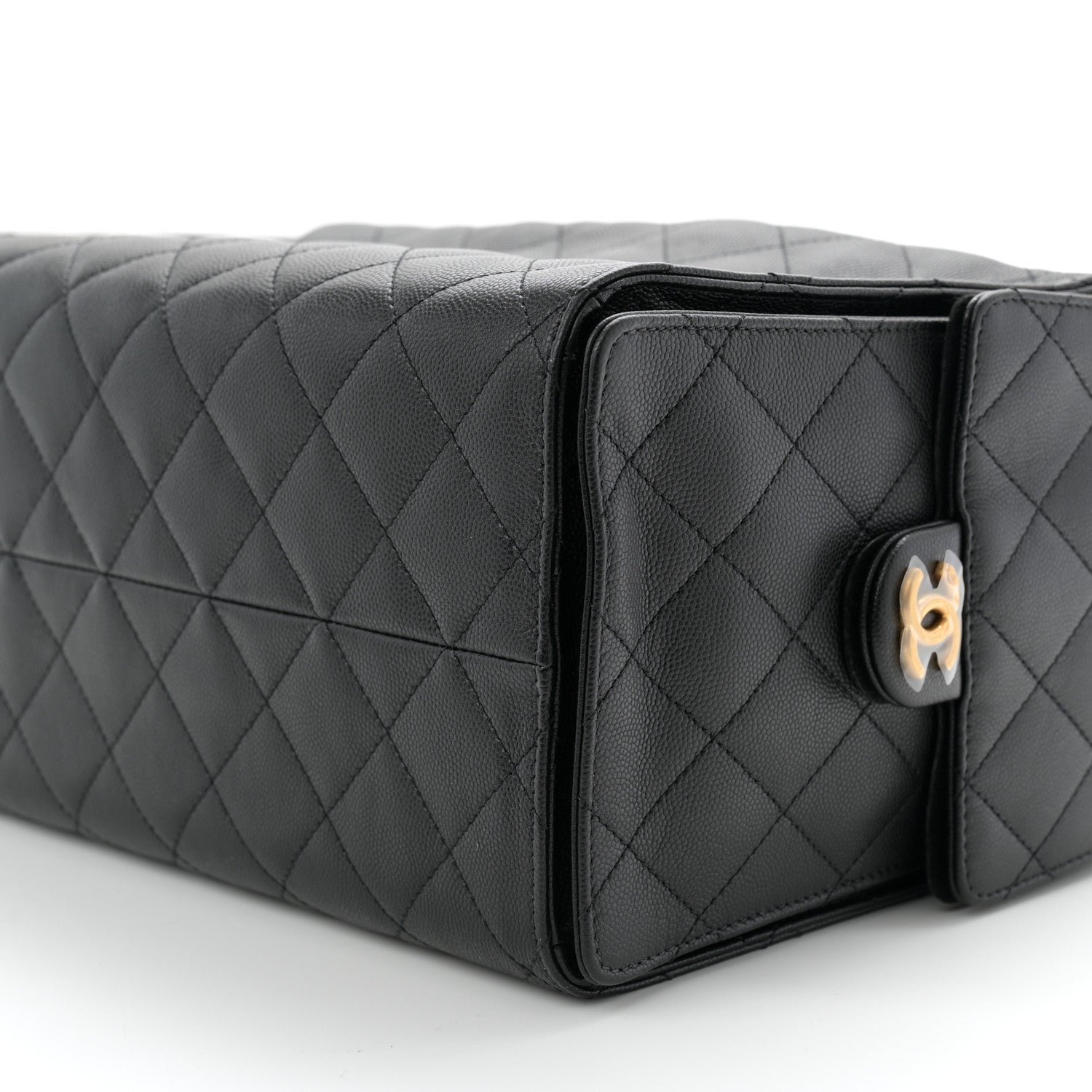 Chanel Caviar Quilted Medium Chanel 25 Handbag Black 10 of 10
