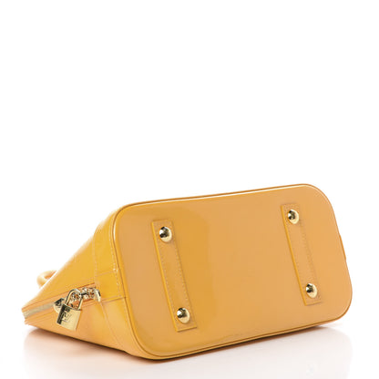 Louis Vuitton Vernis Alma PM Jaune Passion 3 of 10