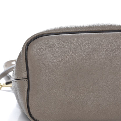 Chloe Suede Calfskin Small Faye Backpack Motty Grey 11 of 14