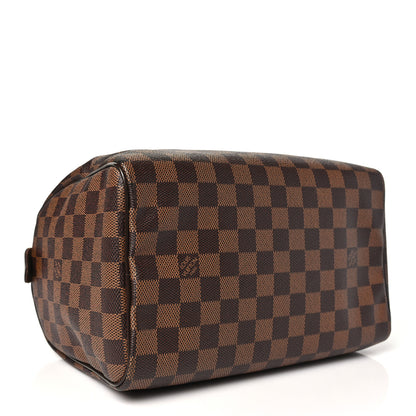 Louis Vuitton Damier Ebene Speedy 25 4 of 9