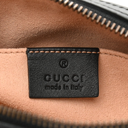 Gucci Calfskin Matelasse GG Marmont Cosmetic Case Black 6 of 7