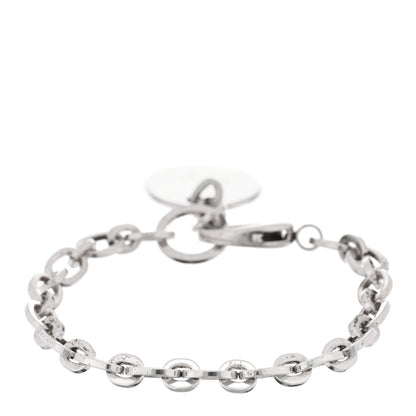 Gucci Sterling Silver Link Round Charm Bracelet 2 of 3