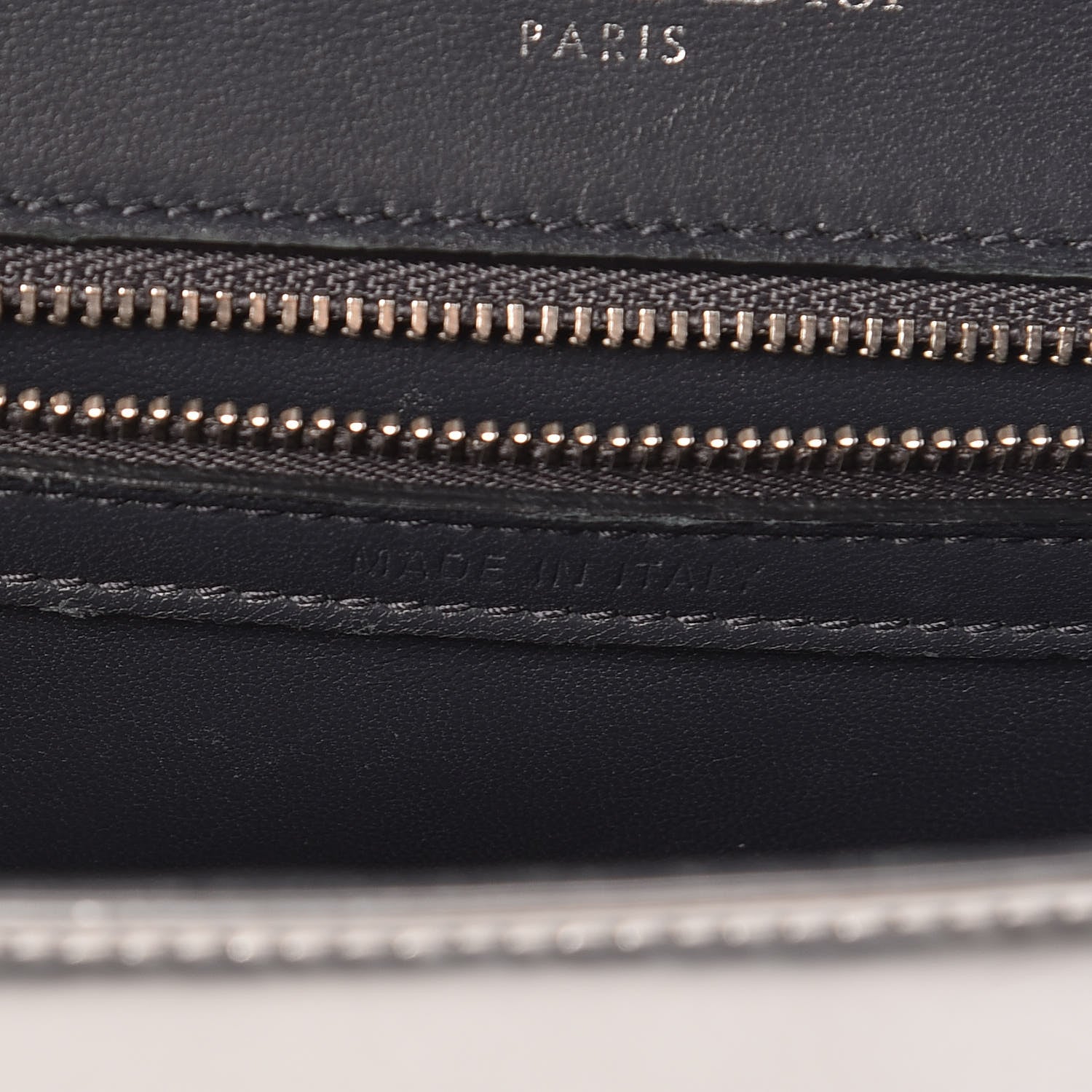 Christian Dior Metallic Patent Micro-Cannage Small Diorama Flap Bag Silver 11 of 25