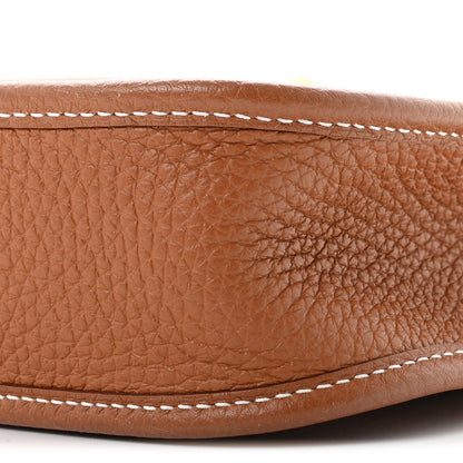 Hermes Taurillon Clemence Evelyne TPM Gold 10 of 11