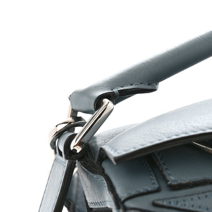 Loewe Calfskin Small Puzzle Bag Stone Blue 13 of 14