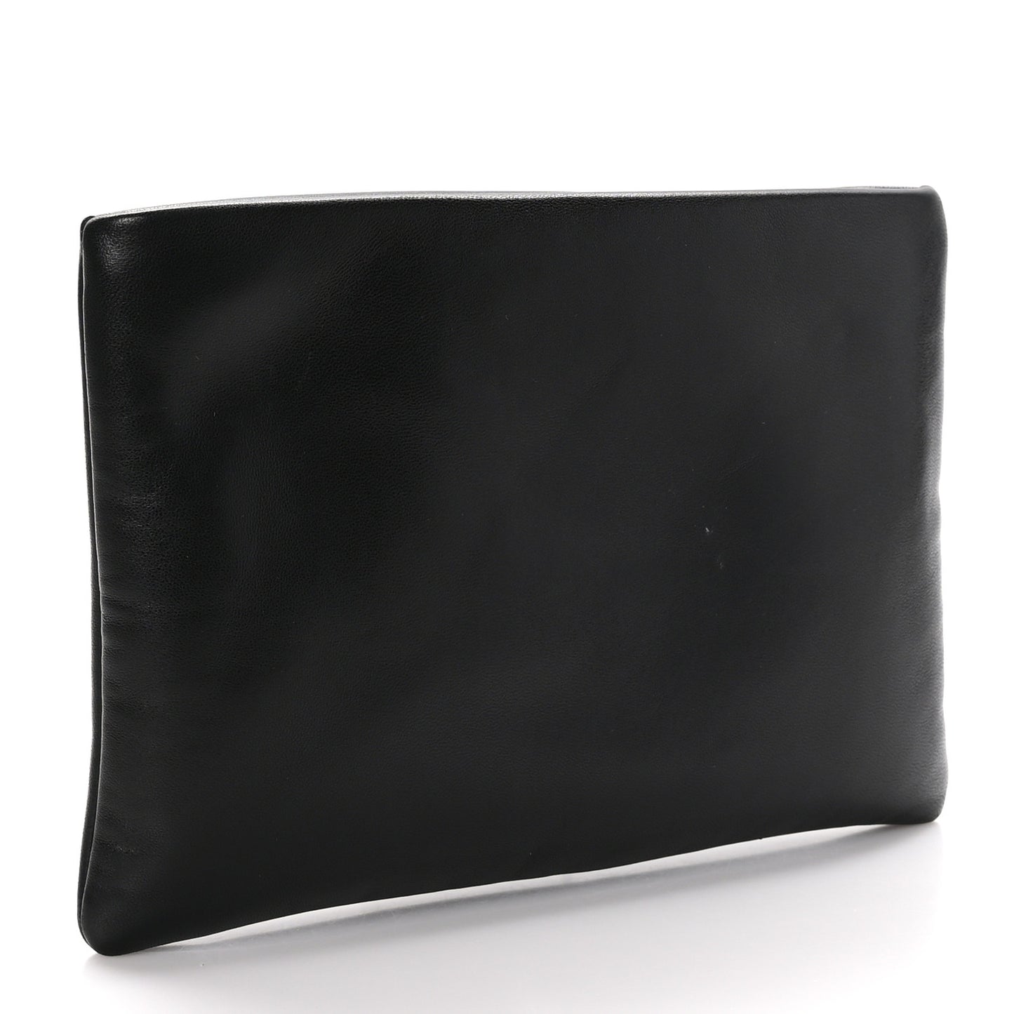 Lambskin Small Calypso Pouch Black