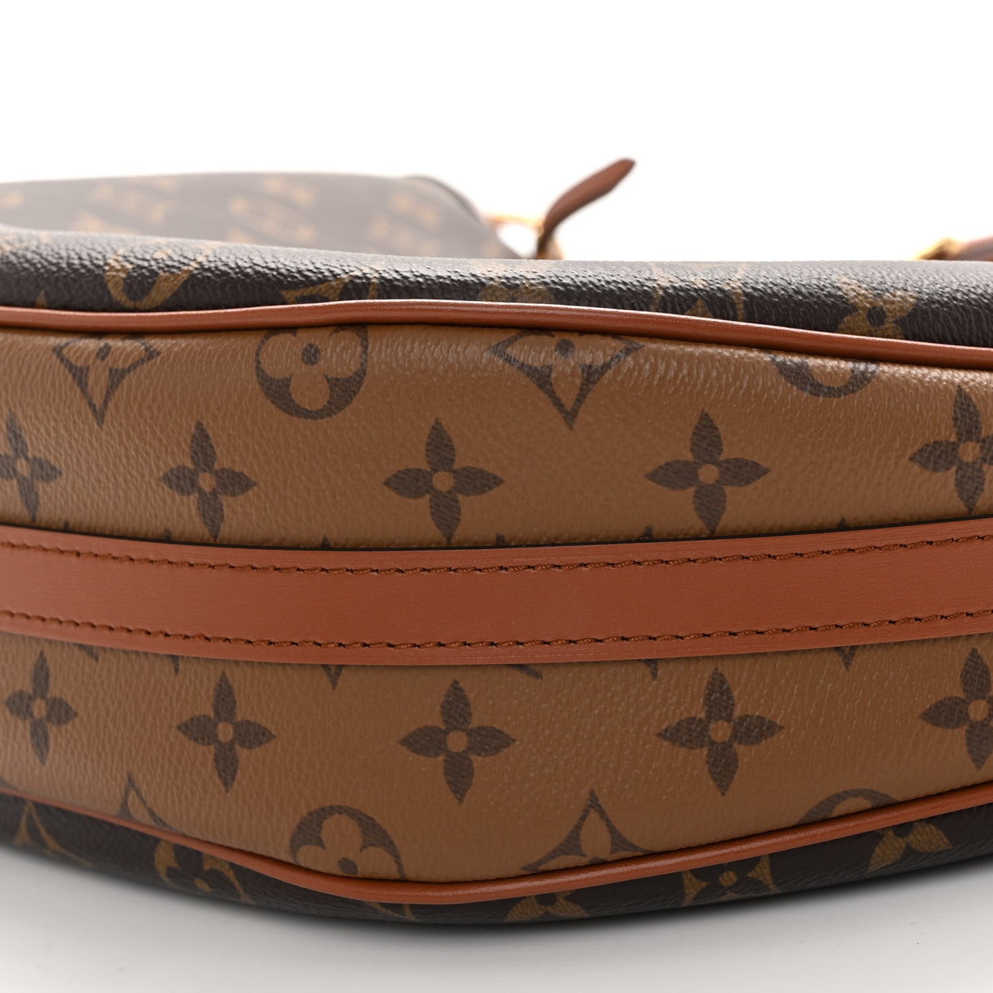 Reverse Monogram Loop Hobo