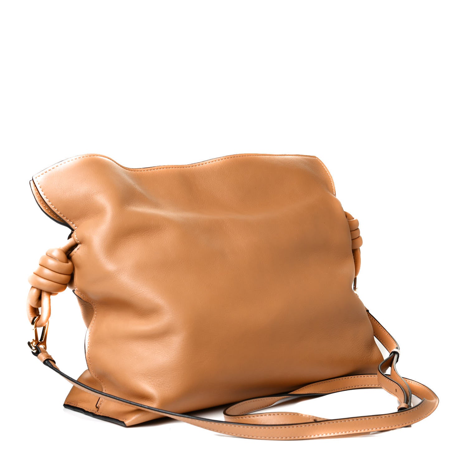 Loewe Nappa Flamenco Knot Clutch Warm Desert 5 of 23
