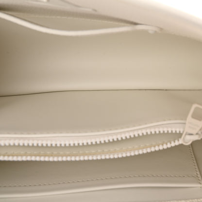 Louis Vuitton Taurillon Capucines East West MM Optic White 5 of 9