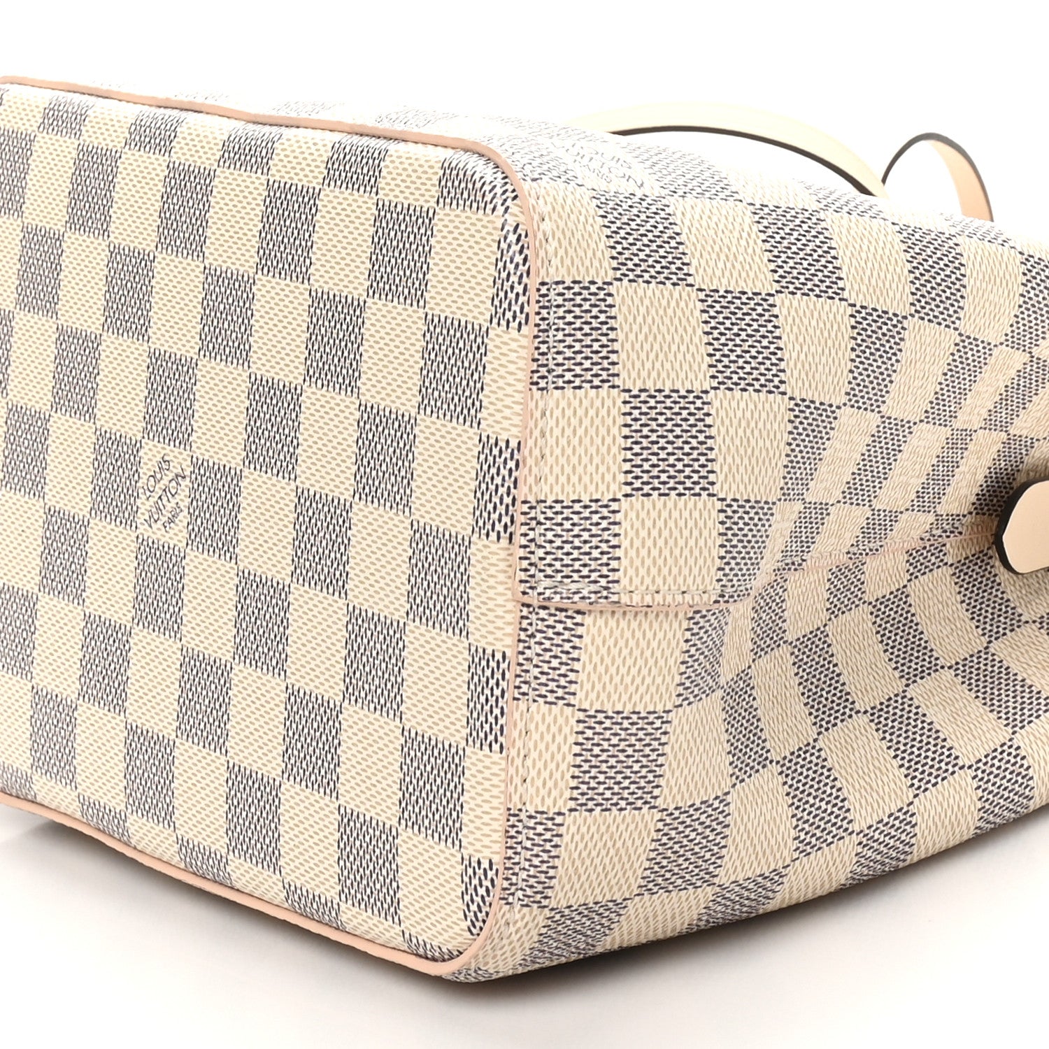 Louis Vuitton Damier Azur Braided Neonoe BB Pink 10 of 10
