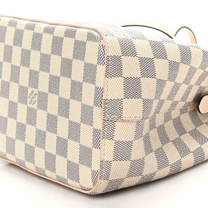 Louis Vuitton Damier Azur Braided Neonoe BB Pink 10 of 10