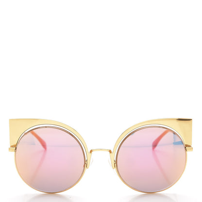 Fendi Sunglasses Eyeshine FF 0177/S Pink Gold | 2 of 7