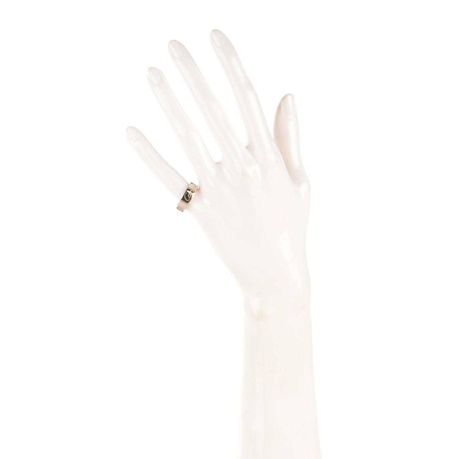 Cartier 18K White Yellow Gold 5.5mm Astro LOVE Ring 47 4 2 of 4