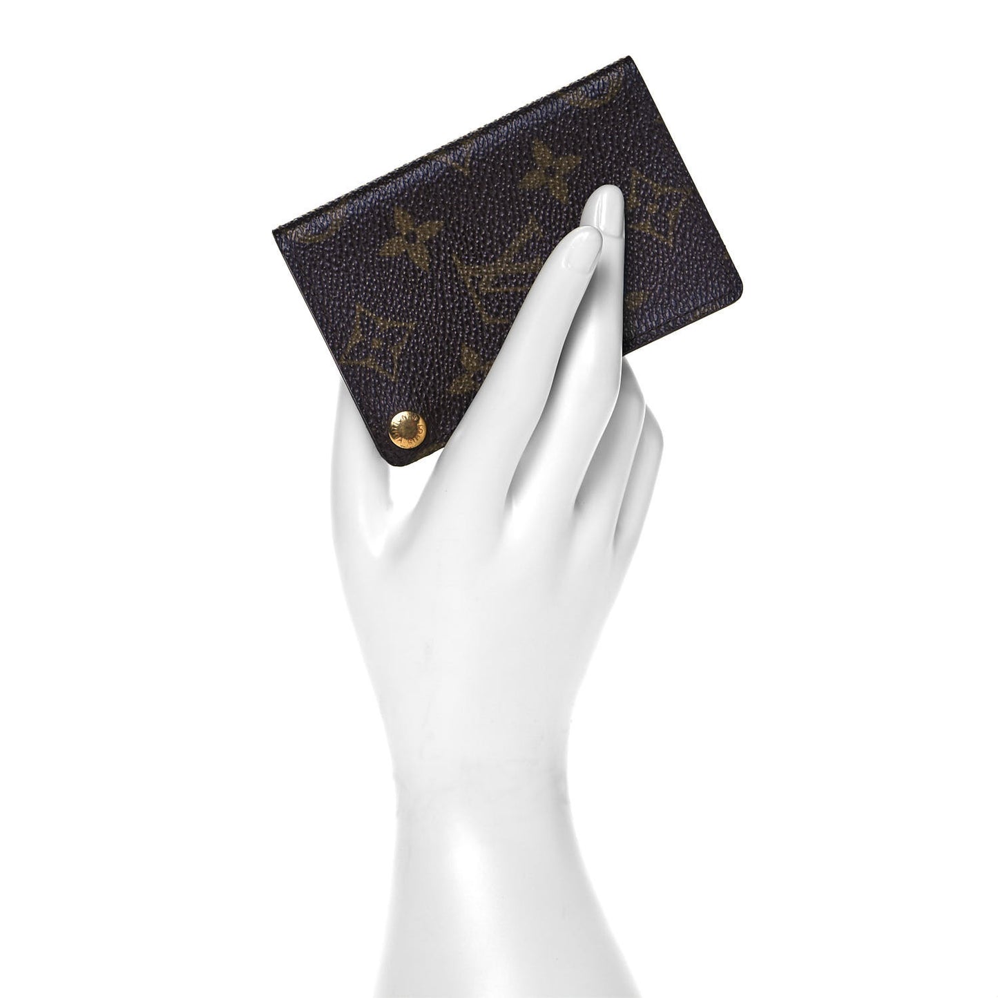 Monogram Credit Card Photo Holder