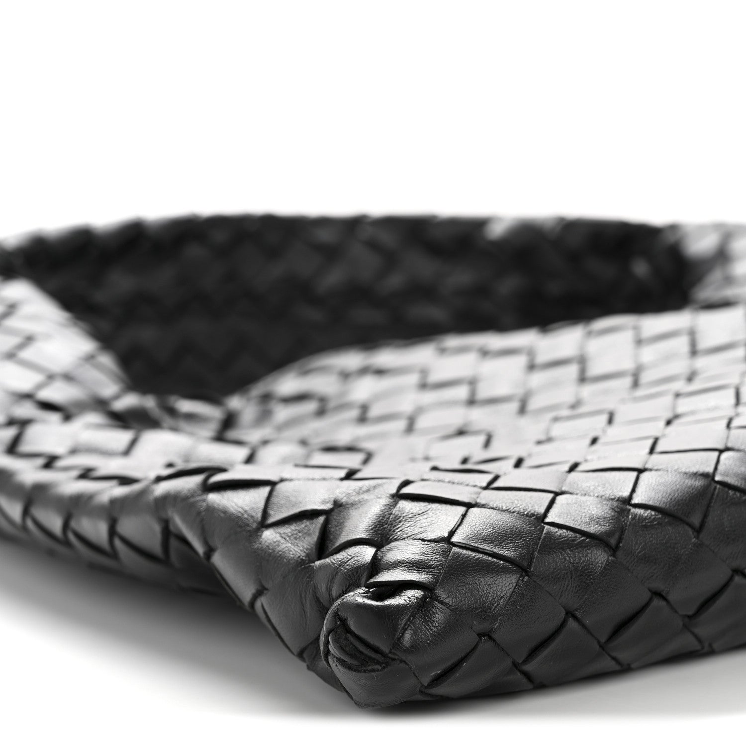 Bottega Veneta Calfskin Intrecciato Small Hop Black 9 of 14
