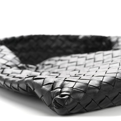 Bottega Veneta Calfskin Intrecciato Small Hop Black 9 of 14