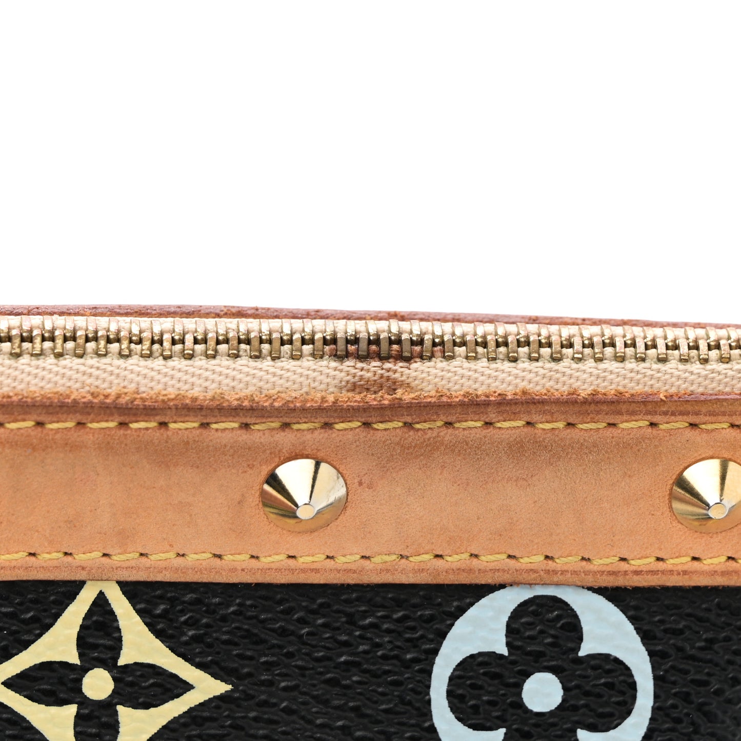 Monogram Multicolor Pochette Accessories Black