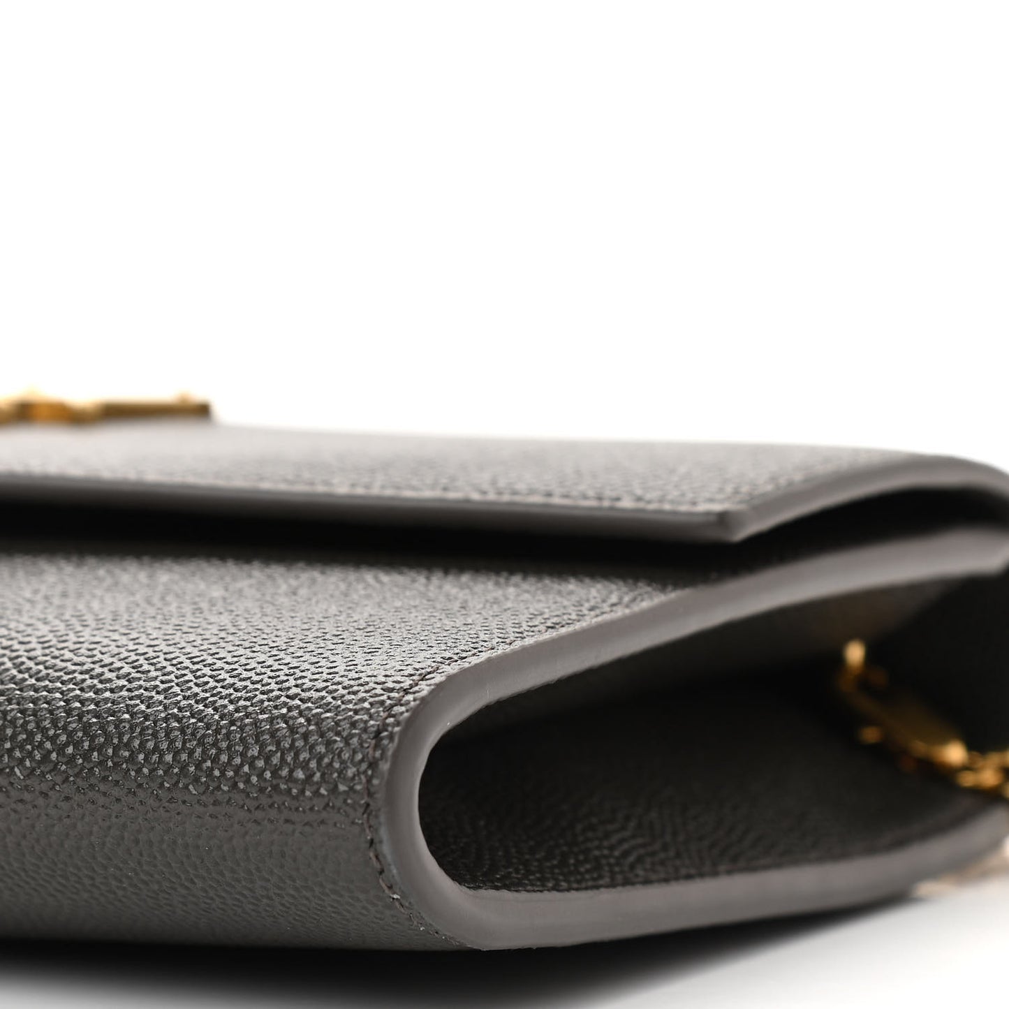 Grain De Poudre Uptown Chain Wallet Pebble