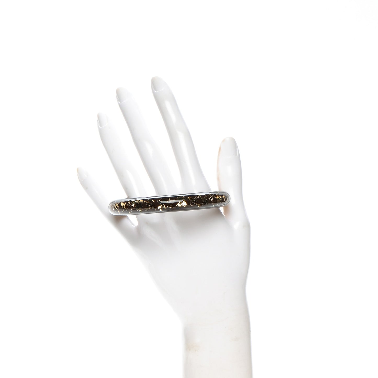 Resin Swarovski Medium Inclusion Bracelet PM Marron