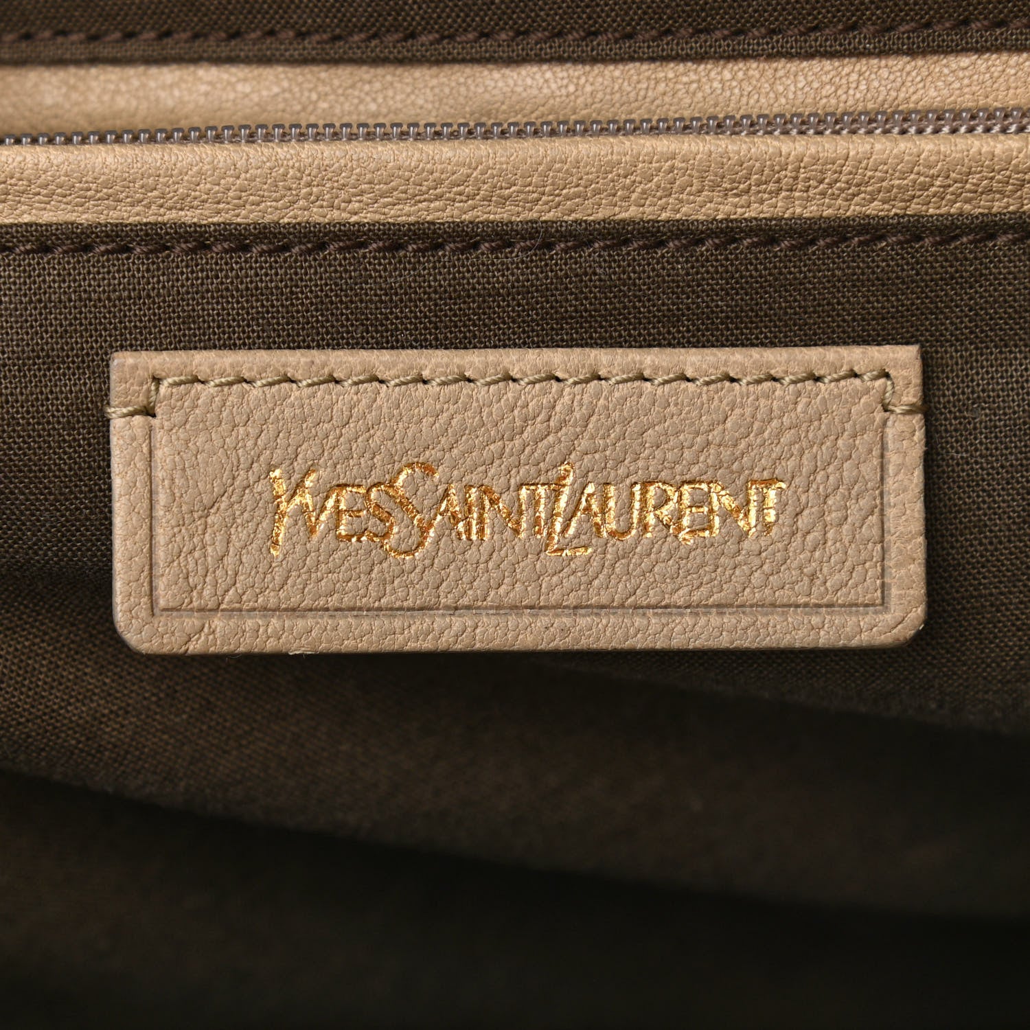 Saint Laurent Sheepskin Large Cabas ChYc Beige 6 of 12