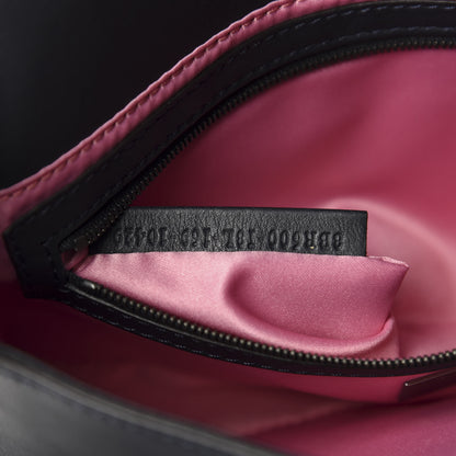 Fendi Calfskin Waves Baguette Blue Notte Pink 8 of 11