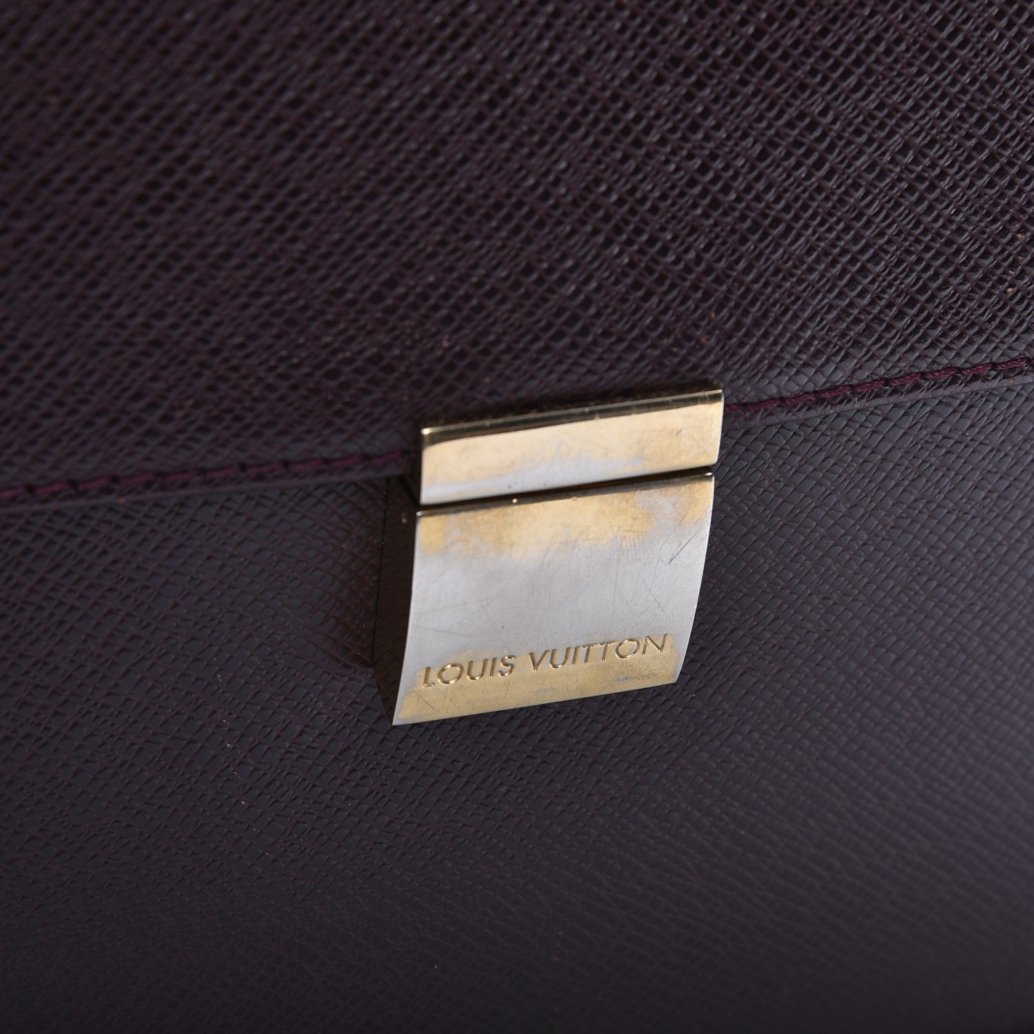 Louis Vuitton Taiga Angara Briefcase Acajou 9 of 9