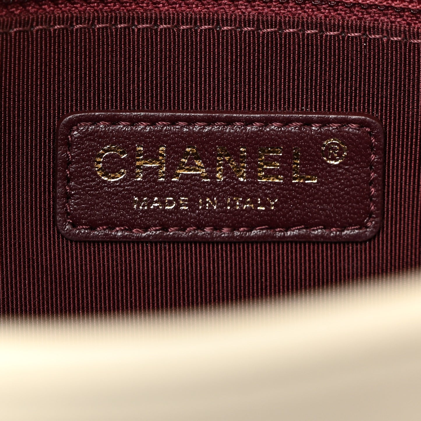 Sheepskin Quilted Vintage Mademoiselle Flap White