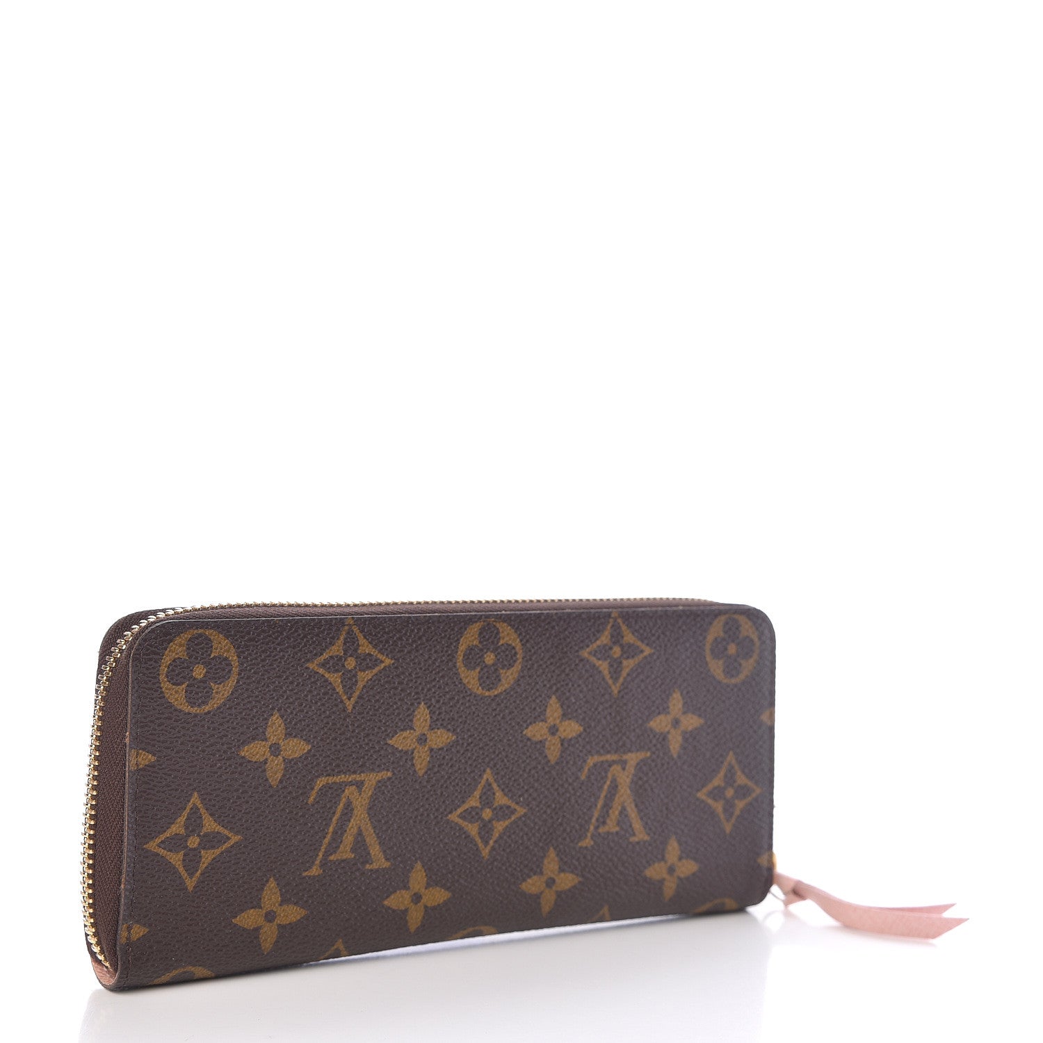 Louis Vuitton Monogram Clemence Wallet Rose Ballerine 3 of 11
