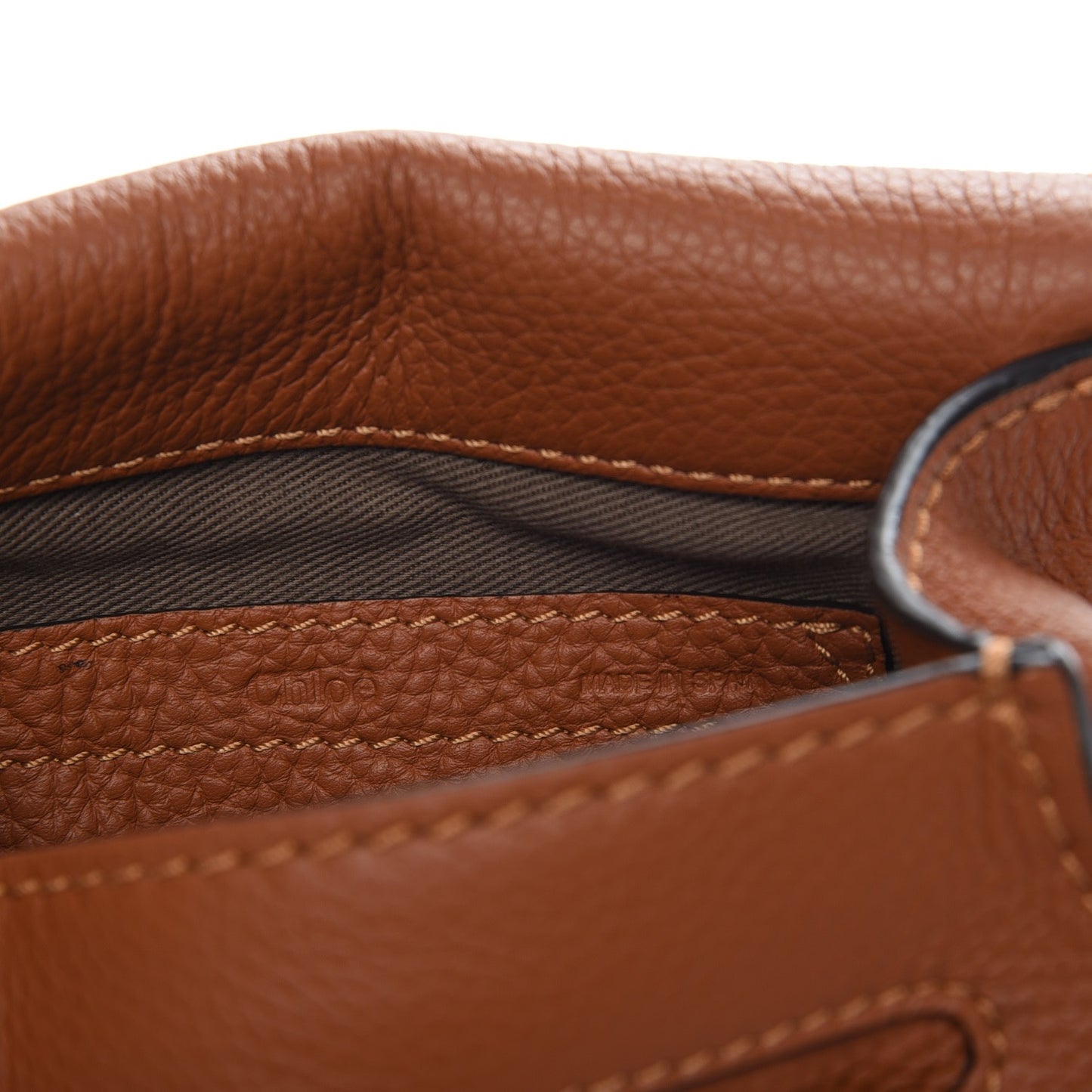 Calfskin Mini Marcie Round Crossbody Bag Tan