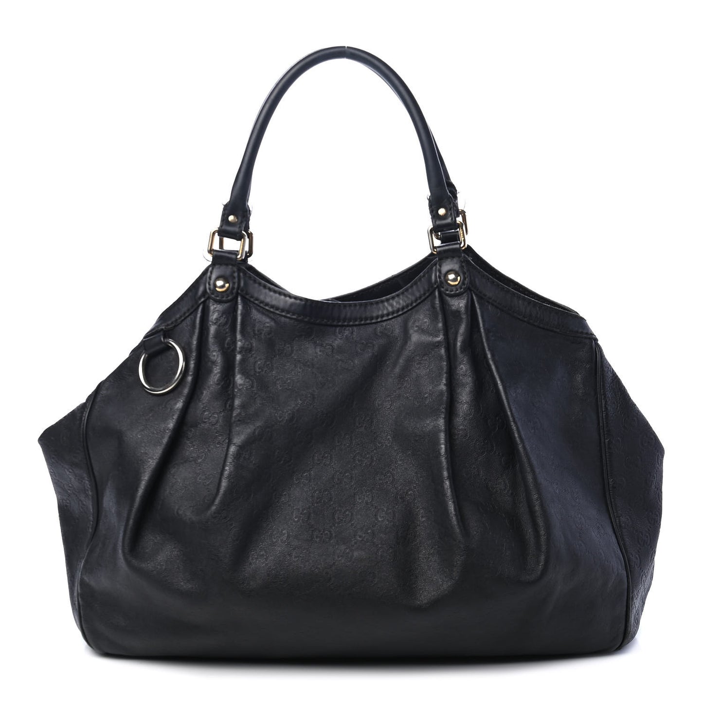 Guccissima Large Sukey Tote Black