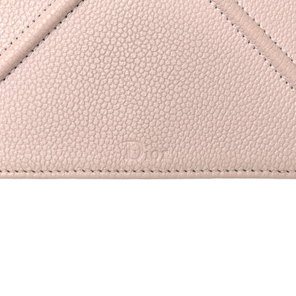 Christian Dior Grained Calfskin Diorama Wallet on Chain Pouch Rose Poudre 20 of 23
