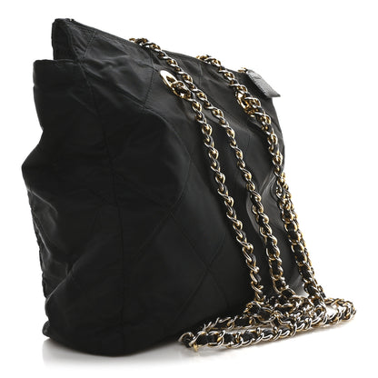 Prada Nylon Tessuto Quilted Shoulder Bag Black 3 of 9