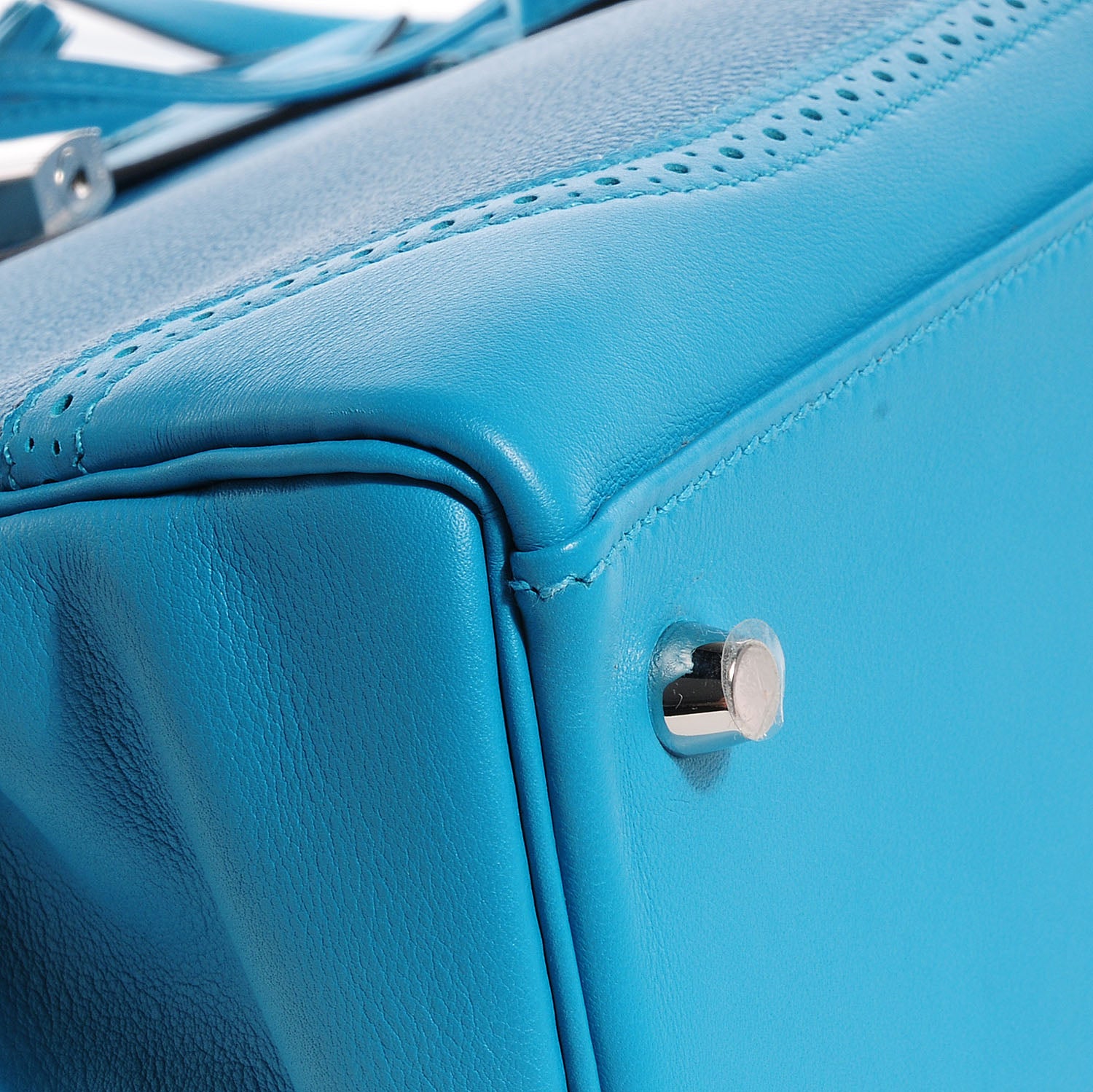 Hermes Togo Swift Ghillies Kelly 32 Turquoise 27 of 29