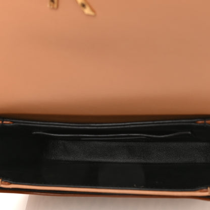 Saint Laurent Calfskin Hair Leopard Print Small Solferino Satchel Dust White 5 of 11