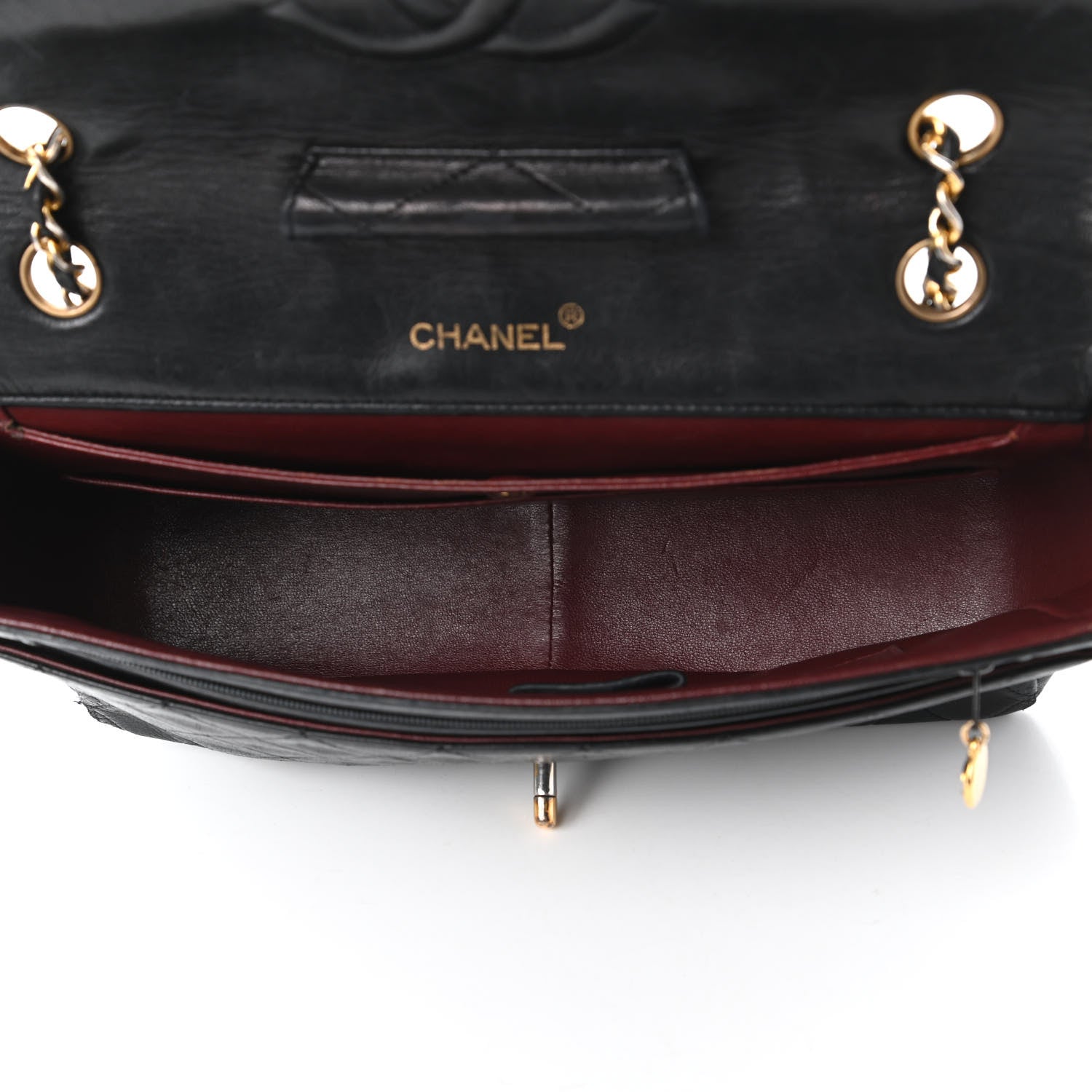 Chanel Lambskin Medium Single Flap Black 6 of 12