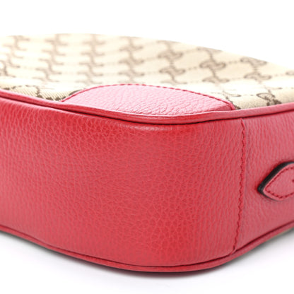 Gucci Monogram Mini Bree Messenger Bag Red 9 of 9