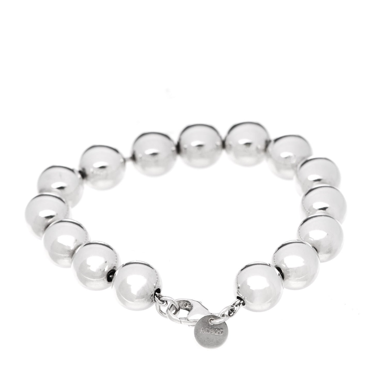 Sterling Silver 10mm HardWear Ball Bracelet