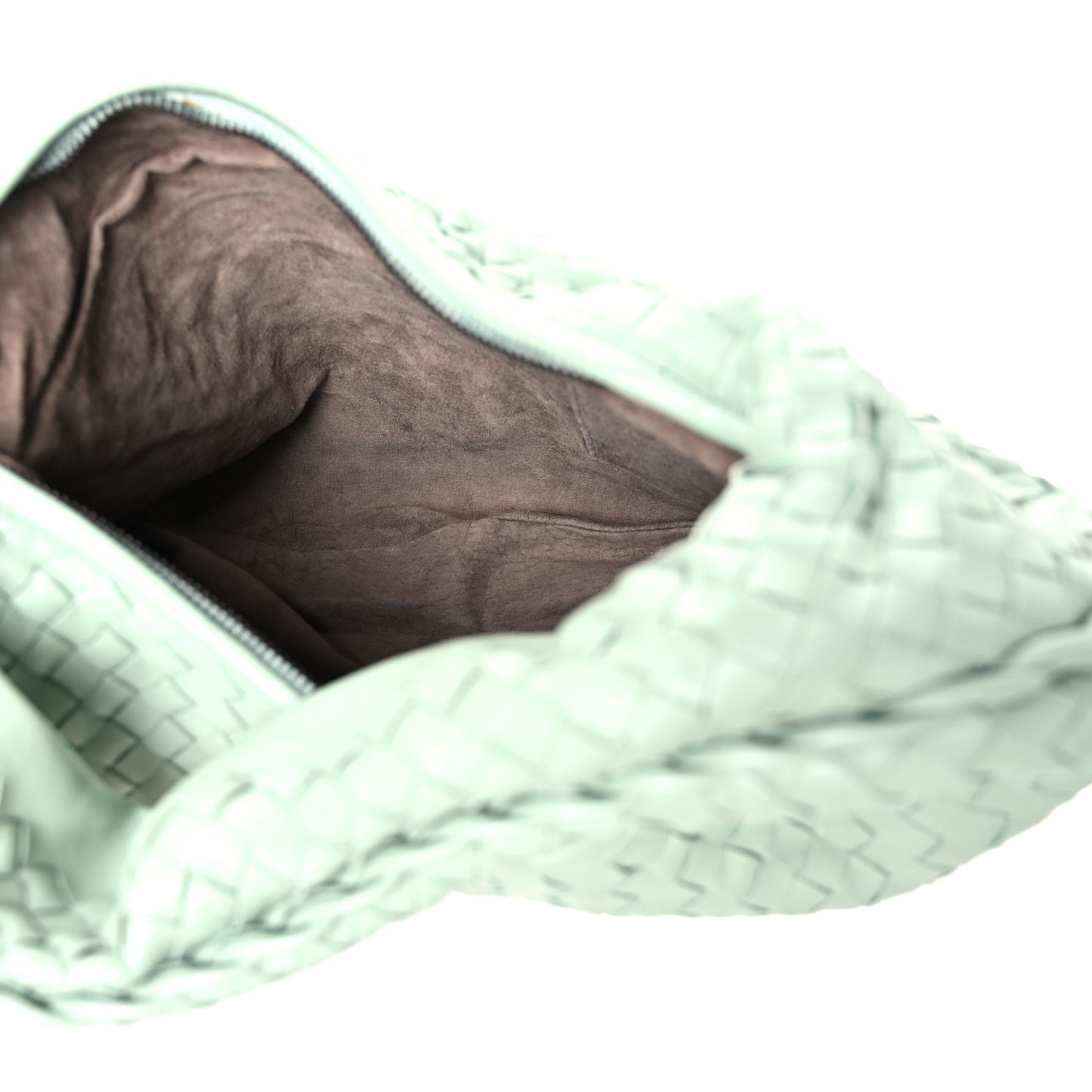 Nappa Intrecciato Medium Belly Veneta Hobo New Sauge