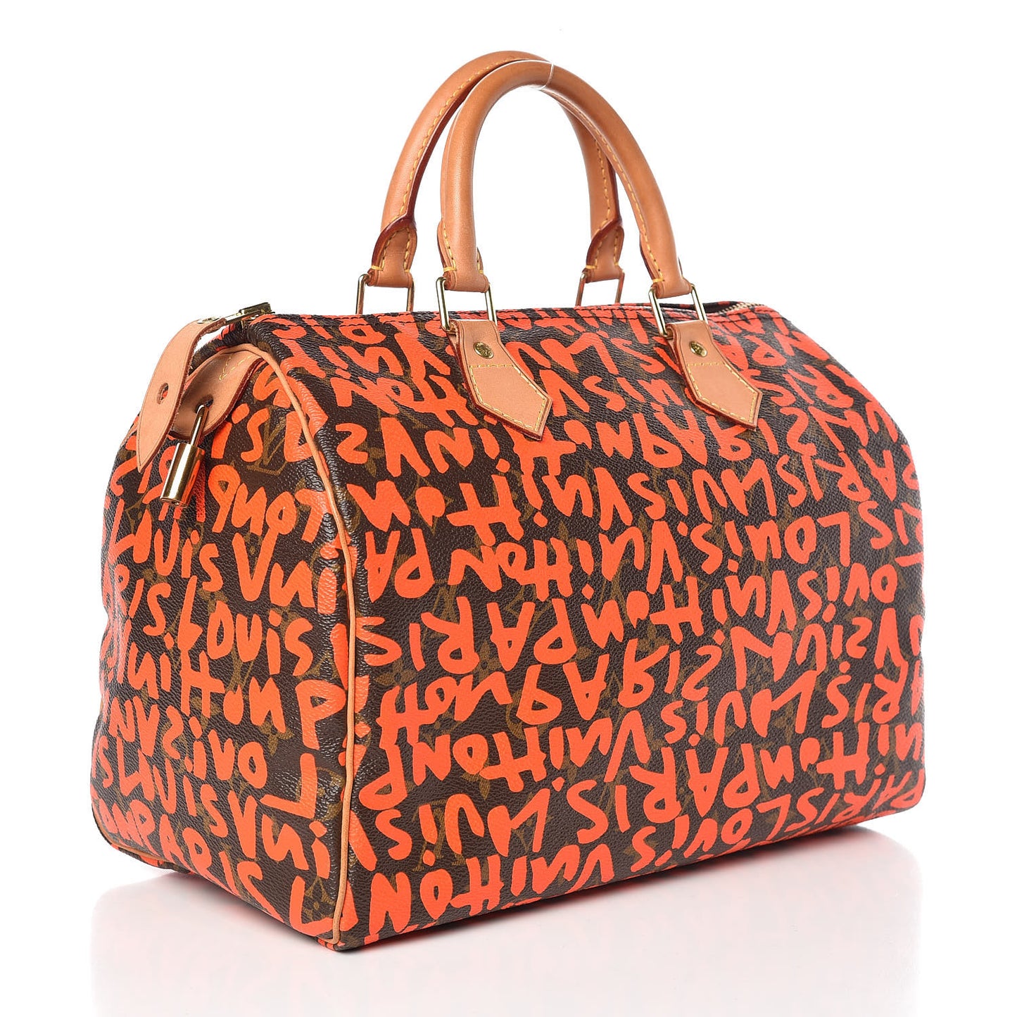 Monogram Graffiti Speedy 30 Orange