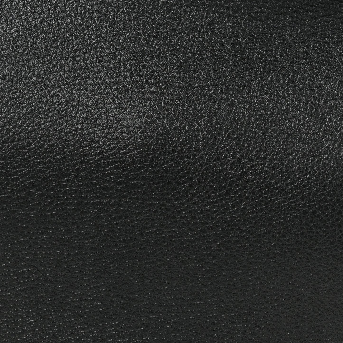 Grained Calfskin Small Slouchy Banana Bag Black