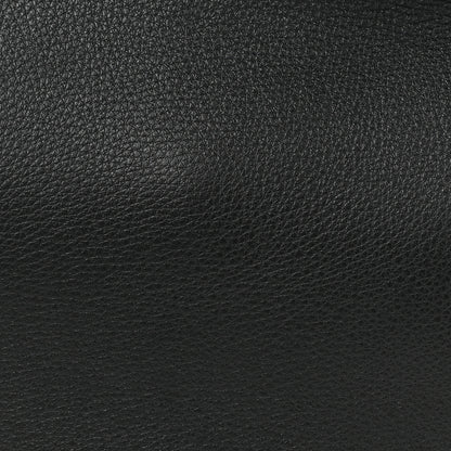 The Row Grained Calfskin Small Slouchy Banana Bag Black 8 of 10