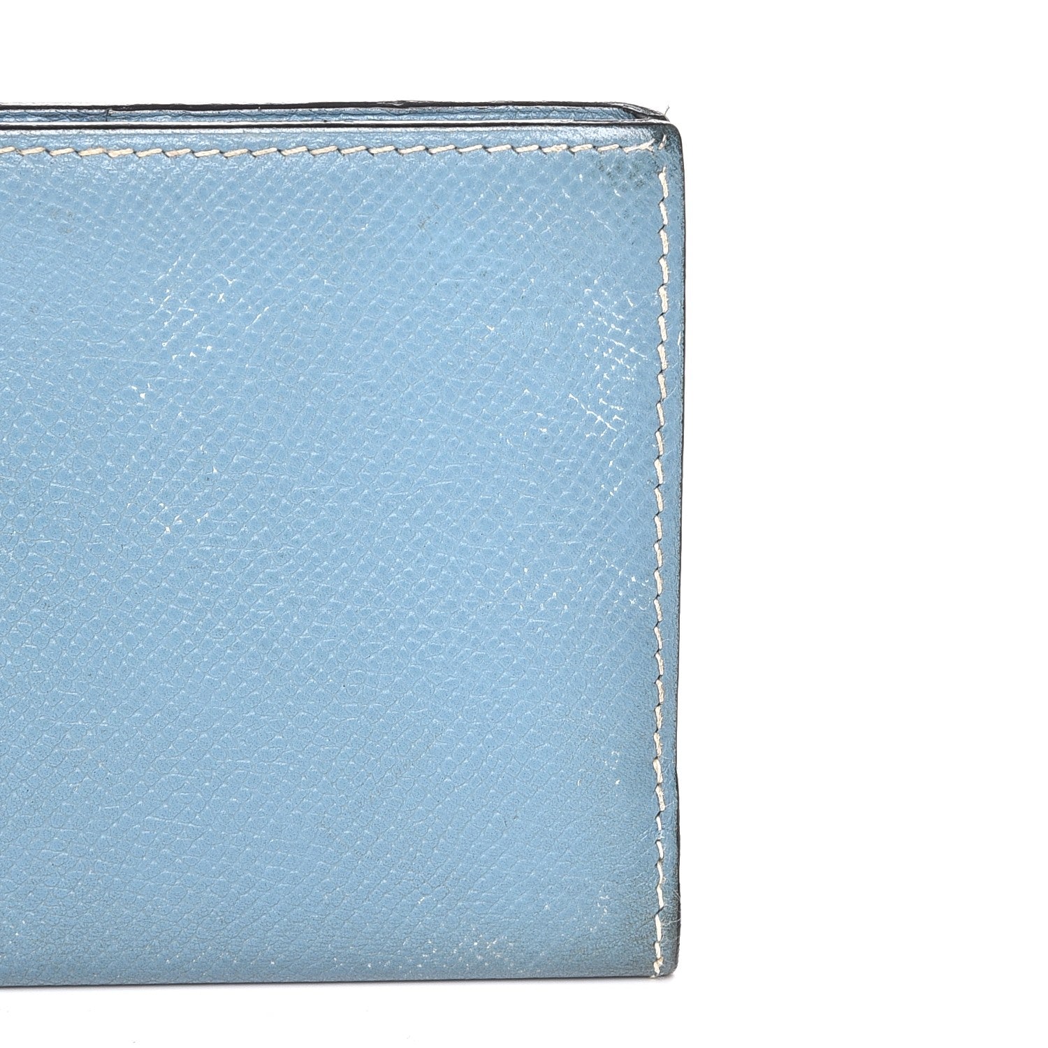 Hermes Epsom Bearn Wallet Blue Jean 8 of 13