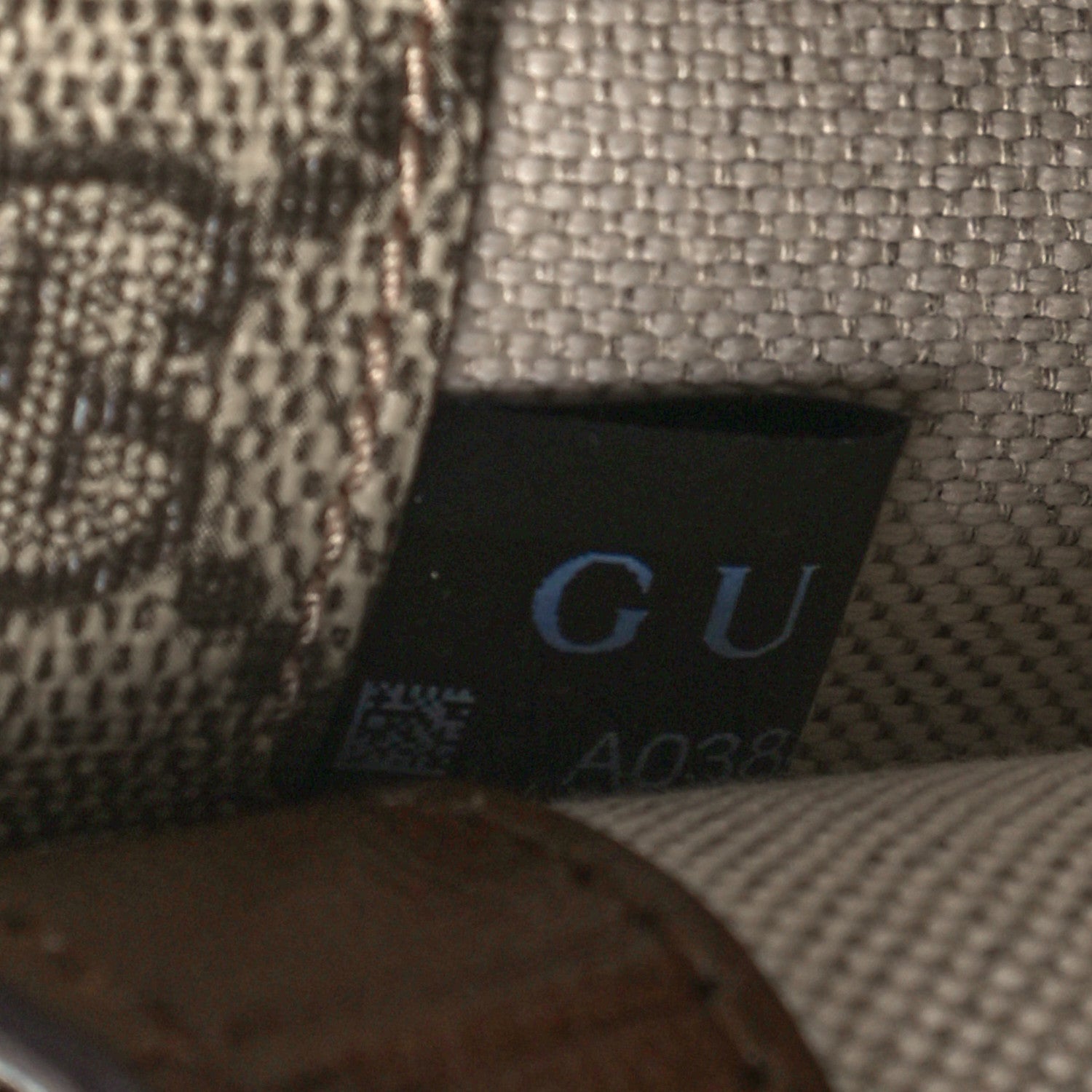 Gucci GG Supreme Monogram Azalea Calfskin Mini Retro Interlocking G Flap Shoulder Bag Beige Ebony Brown Sugar 7 of 10
