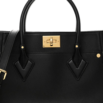 Louis Vuitton Calfskin Monogram Tufting On My Side Black 7 of 14