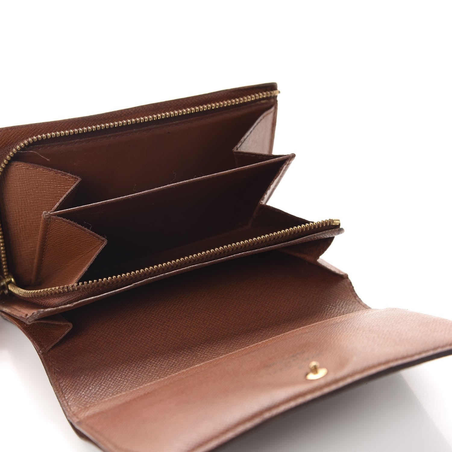 Louis Vuitton Monogram Porte-Monnaie Tresor Wallet 5 of 11